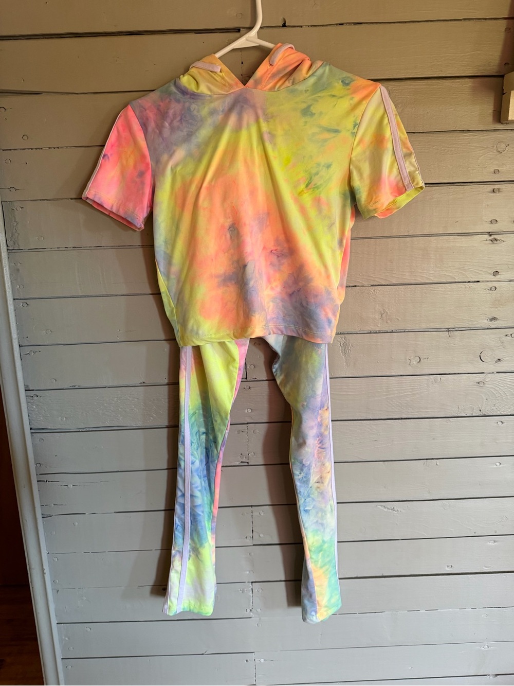 Streetwear Society Pastel Hoodie Set in Mint, Peach & Lavender